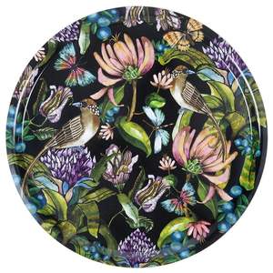 Modern Irregular Matte Black Metal Serving Tray Luxury Decorative Plate <b>For</b> Hotel Restaurant Minimalist Coffee <b>Table</b> Platter - Product Image 2