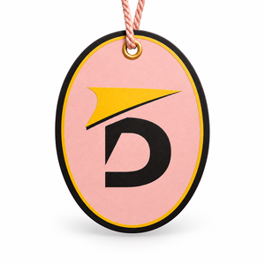 Etiquetas colgantes impresas personalizadas con diseño nítido, material de papel resistente y acabado impecable para prendas de moda y mercancía. - Product Image 1