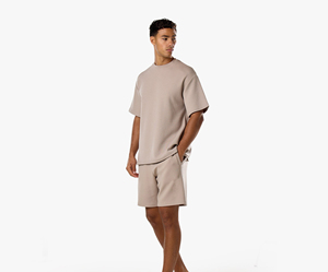 Conjunto de Verano para Hombre de Alta Calidad, Transpirable, Ecológico, Personalizable, Camiseta de Manga Corta, Cómodo, Precio Bajo - Product Image 2