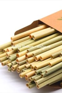 Pailles en herbe Eco2go 200 mm biodégradables pour voyage, usage minimaliste, fabriquées au Vietnam - Product Image 4