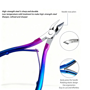 High Quality <b>Nail</b> Care Tools Set Best Selling Manicure Pedicure <b>Kit</b> Unique Color Travel Friendly Case Top Selling Product - Product Image 6