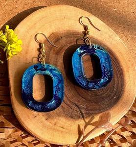 Pendientes de Resina Hechos a Mano, Joyería Artística Ligera, Artículo de Regalo, Fabricante Mayorista - Product Image 5