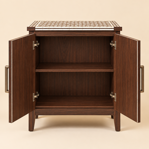 Aparador de Madera con Incrustaciones de Hueso, Hecho a Mano, de Lujo, para Almacenamiento, Mueble Decorativo para Sala de Estar, Fabricante Mayorista en India - Product Image 5