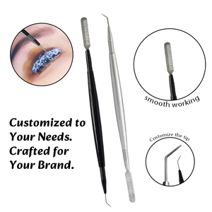 Outils de lifting des cils personnalisés de qualité supérieure avec couleur et logo, applicateur de cils en acier inoxydable, outil de beauté en gros - Product Image 5