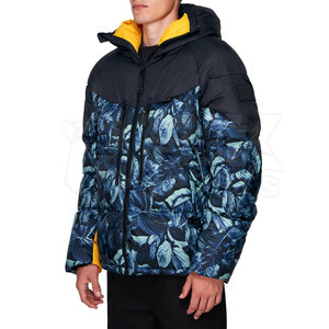 Chaqueta de burbujas de color personalizado de alta calidad y bajo precio para hombre, chaqueta de invierno de burbujas para hombre, ropa de calle más vendida. - Product Image 3