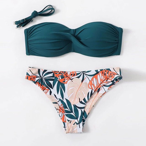 Conjuntos de Trajes de Baño y Ropa de Playa para Mujer, Nueva Moda, Conjunto de Bikini Estampado de Diseñador para Mujer, Mejor Colección en Línea, Más Vendidos - Product Image 4