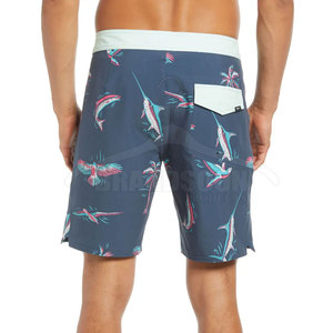 กางเกงขาสั้นกีฬาสำหรับผู้ชายกางเกงขาสั้นผ้าโพลีเอสเตอร์สำหรับใส่วิ่งลำลองกันรอยยับสีทึบแบบเข้าคู่กับ100% - Product Image 4