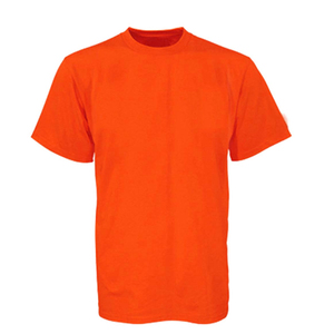 T-shirt personnalisé pour homme, col rond, manches courtes, coupe classique, 100% coton, respirant, séchage rapide, motif uni - Product Image 3