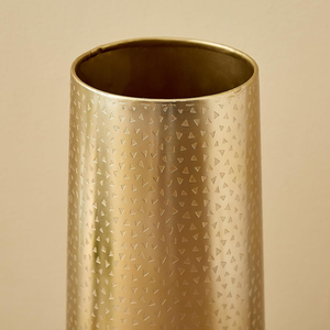 Metal Home Centre Colossal Athan - Florero de Metal Grabado, Florero Decorativo Grande de Metal, Decoración Moderna de Lujo para el Hogar, Centro de Mesa - Product Image 4