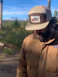 Custom <b>Patch</b> Logo Flat Brim Trucker Hats IVN-222906-02 3D Embroidery Outdoor Breathable Mesh <b>Back</b> Sport Caps Vietnam Golf Hats - Product Image 5