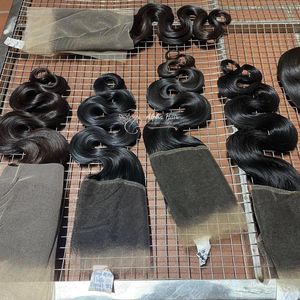 Cheveux bouclés à la mode tenant des boucles longues qualité supérieure extensions de cheveux bruts purs non transformés tisse des perruques frontales - Product Image 3