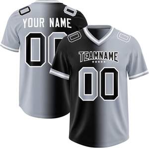 เสื้อฟุตบอลอเมริกันดีไซน์ใหม่คุณภาพสูง ระบายอากาศได้ดี ขายส่งเสื้อฟุตบอลอเมริกัน - Product Image 2