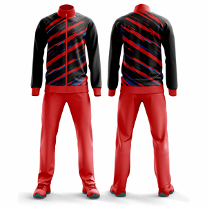 Ensemble de survêtement d'hiver 100 % coton personnalisé en gros, impression par sublimation intégrale, vêtements de sport lourds pour l'entraînement, OEM ODM - Product Image 3