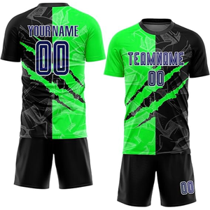 เสื้อฟุตบอลแบบสั่งทำคุณภาพดีที่สุด ดีไซน์เองได้ สำหรับทุกเพศ ทุกวัย พิมพ์ลายใหม่ล่าสุดสำหรับตลาดสหรัฐอเมริกาและยุโรปปี 2026 - Product Image 1