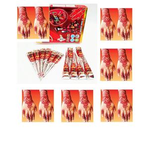 Cherry Colour <b>Henna</b> Cones Instant Colour | Natural <b>Henna</b> Based Biodegradable Formula | Eco-Friendly Green Certified | - Product Image 1