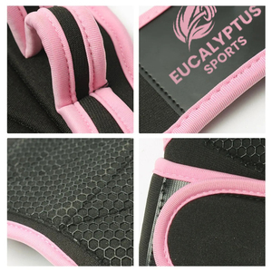 Custom Logo Gym Workout <b>Gloves</b> With Wrist Support Ventilated Design For Sports CrossFit <b>Weight</b> Lifting <b>Training</b> <b>Glove</b> - Product Image 5