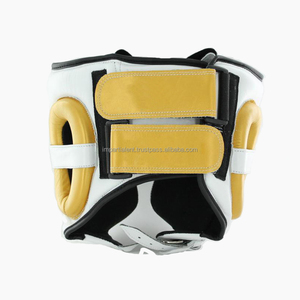 อุปกรณ์ป้องกันศีรษะสำหรับชกมวย คุณภาพสูงระดับมืออาชีพ หนังแท้ ระบายอากาศได้ดี สำหรับทุกเพศ ป้องกันใบหน้า หมวกกันน็อคสำหรับชกมวย อุปกรณ์ศิลปะการต่อสู้ - Product Image 4