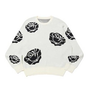 Suéter de Punto Estilo Universitario, Cuello Redondo Elegante, Jersey de Invierno - Hilo Suave de Alta Gama, Moda de Oficina para Mujer 2026, Transpirable - Product Image 1