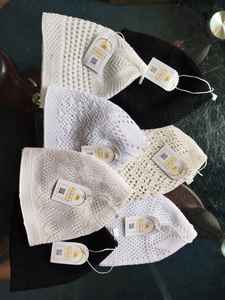 Chapeau de prière Kufi en coton de qualité supérieure, prix direct usine, pour hommes, broderie à la main, ajustable, toutes saisons, design ethnique BD - Product Image 5