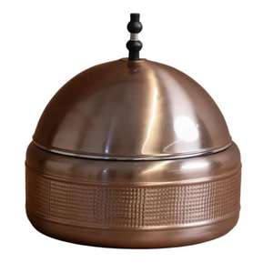 Calentador de Comida de Lujo en Acero Inoxidable Dorado con Tapa de Cúpula, Decorativo, para Buffet, Soporte para Servir - Product Image 2