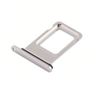 Vassoio porta SIM Apple per iPhone Xs Max, ricambio in metallo color argento - Product Image 2