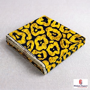 Wholesale African Wax Print Cotton Fabric Ankara Textile Custom Printed Fabric OEM ODM Manufacturer Factory Supplier - Product Image 5