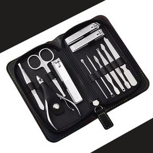 Custom Logo Luxury <b>Nail</b> Care <b>Kit</b> Manicure Set Stainless Steel Pedicure Tools Portable Travel Case - Product Image 3