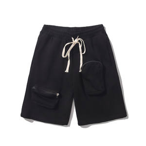 Ensemble T-shirt et short blanc surdimensionné personnalisable avec logo pour homme – Ensemble d'été 2 pièces vintage pour homme - Product Image 6