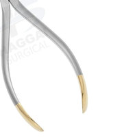 Pince coupante distale orthodontique en acier inoxydable pour fils dentaires, avec revêtement en papier, certifiée, manuelle, OEM, marque privée