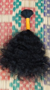 มัดผมมนุษย์ผมตรงกระดูกคนไม่ผ่านกระบวนการผมชาวอินเดีย - Product Image 4