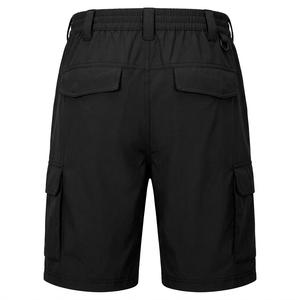 Pantalones Cortos Tácticos Negros para Hombre, con Múltiples Bolsillos, para Senderismo, Trabajo y Actividades al Aire Libre - Product Image 3