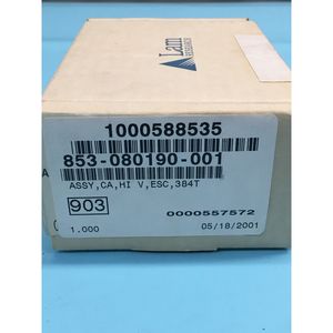 LAM 853-080190-001 ASSY,CA,HI V,ESC,384T, 124349 - Équipements et pièces semi-conductrices d'origine fiables à l'échelle mondiale chez - Product Image 1