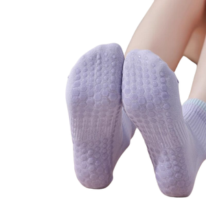 Calcetines Deportivos para Mujer, Diseño Personalizado, Colores Pastel, Antideslizantes, para Trampolín - Product Image 2