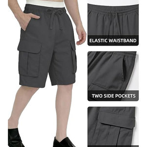Lightweight Breathable High Performance New Design Soft Best Service Custom Multi Pocket Stylish Casual Street Men Cargo Shorts - Product Image 4