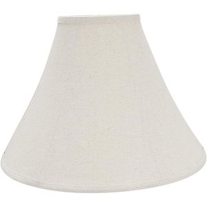 Set di 2 Coperture Pieghevoli per Lampada a Forma di Campana, Stile Transizionale, Colore Crema, Larghezza 16 Pollici (6 x 16 x 12 Pollici) - Product Image 3