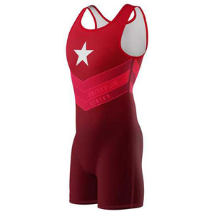 Combinaison de lutte personnalisée en polyester pour les clubs, les équipes scolaires, avec impression par sublimation, combinaison de musculation pour la salle de sport - Product Image 6