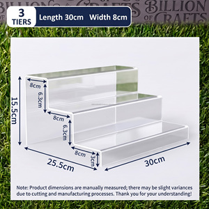 Customize Acrylic PS Various Shapes <b>Shoe</b> Support Display Stands <b>Shoe</b> Store <b>Shoe</b> Display Rack Figure Blind Box Display Stand - Product Image 1