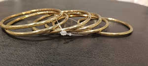 ชุดกำไลข้อมือทองเหลืองงานทำมือสร้อยข้อมือแบบเปิดปรับได้เพื่อสไตล์สุดเก๋ - Product Image 4