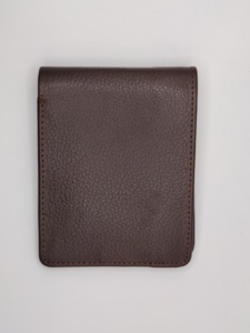 Portefeuilles pour hommes en cuir véritable de haute qualité, porte-cartes multi-emplacements, logo personnalisé, porte-cartes pour hommes, vente en gros OEM, doublure protégée RFID - Product Image 3