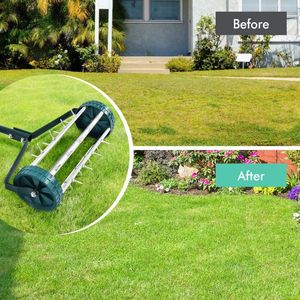 Aeratore Manuale per Prato da 18 Pollici con Manico Antiscivolo e Punte a Rullo per Facile Utilizzo - Product Image 6