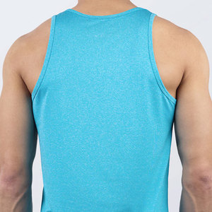 Camiseta sin mangas para hombre, cuello redondo, de secado rápido, transpirable, para gimnasio, estilo cropped, novedad, moda, corte holgado, lisa, superventas, ideal para verano - Product Image 4