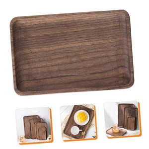 Plats et plateaux en bois d'acacia et de manguier faits à la main, découpés au laser, pour viande, sushis, fruits, cadeaux de Ramadan, de l'Aïd et de Noël, vente en gros - Product Image 6