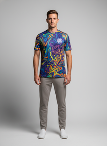 Custom Logo <b>Men</b> Sublimation T-Shirts Long Sleeve Oversized Ringer Streetwear Thermal <b>Pullover</b> Sublimation T-Shirts For <b>Men</b> - Product Image 4