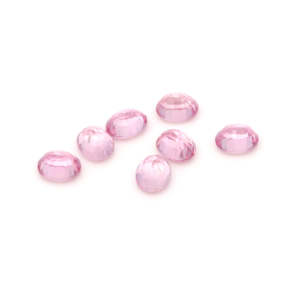 Piedras Sueltas de Zafiro Rosa Creado en Laboratorio, Corte Ovalado, Tamaños Surtidos 2x315x20mm para Joyería y Accesorios - Product Image 2