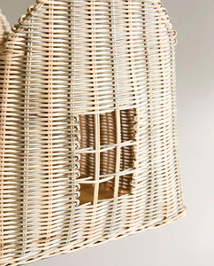 Organizador de Revistas Minimalista de Fibra Natural, Organizador de Ratán Sostenible para Acogedores Rincones de Lectura en Primavera - Product Image 3