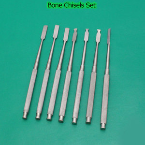 Ensemble de 8 ciseaux à os, instruments chirurgicaux orthopédiques professionnels, acier inoxydable de qualité médicale, outils de précision pour la coupe des os - Product Image 1