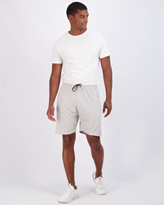 Pantalones Cortos de Algodón para Hombre, Talla Americana, Estilo Urbano, Cómodos, para Fitness, con Bajo sin Rematar, Casuales, Holgados, para Ejercicio, Se Aceptan Personalizaciones - Product Image 5