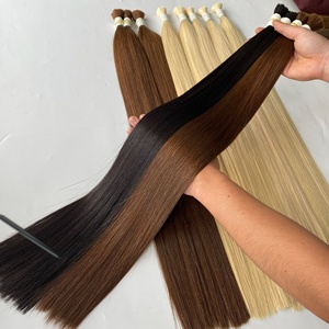 Extensions de cheveux vierges vietnamiennes de haute qualité 12A en couleurs personnalisées prix de gros d'usine - Product Image 5