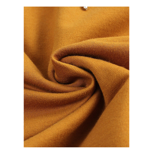 Sweat à capuche pour homme couleur maltée, coupe classique, couleur unie, style décontracté, en tissu French Terry, tendance 2026 - Product Image 3