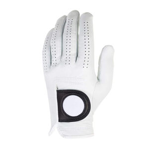 Gant de golf en cuir pour hommes, respirant, antidérapant, sangle réglable, main gauche, équipement professionnel d'entraînement sportif en plein air - Product Image 1